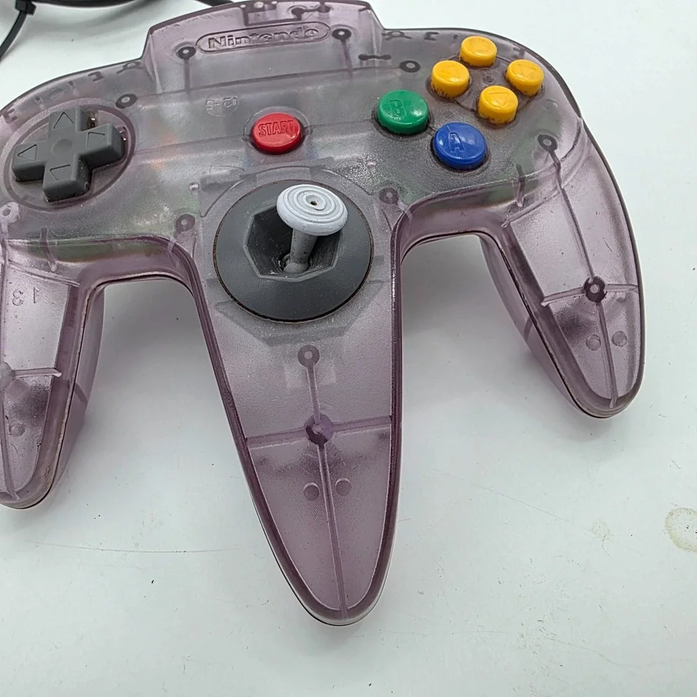 Official Atomic Purple Controller - NINTENDO 64 - N64
